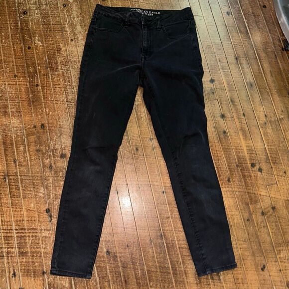 American Eagle stretchy normcore 8 comfortable hi-rise jeggings - Picture 1 of 3
